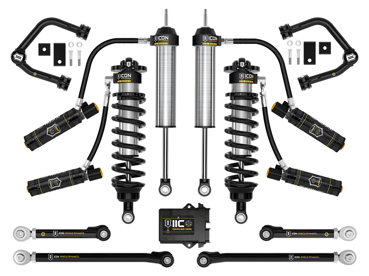 Icon Vehicle Dynamics | Stage 5, 3.0 Suspension System, Tubular, 2-3.25" Lift | (22-24) Tundra | K53215T