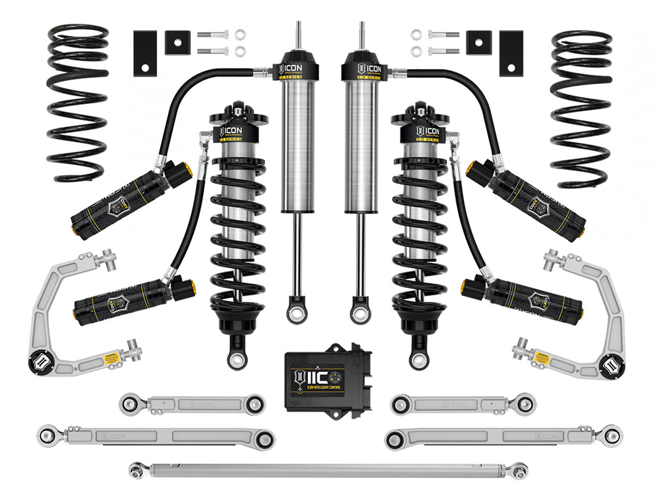 Icon Vehicle Dynamics | Stage 6 (TRD), 3.0 Suspension System, Billet, 1.25-3.25" Lift | (22-24) Tundra | K53216S