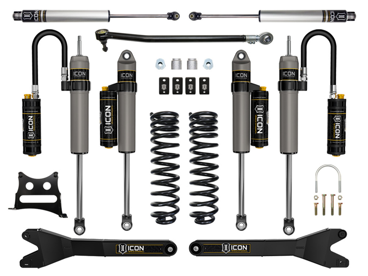 Icon Vehicle Dynamics | Stage 6 Suspension System, 2.5" Lift | (17-19) Super Duty F-250/F-350, 4WD, Diesel | K62516