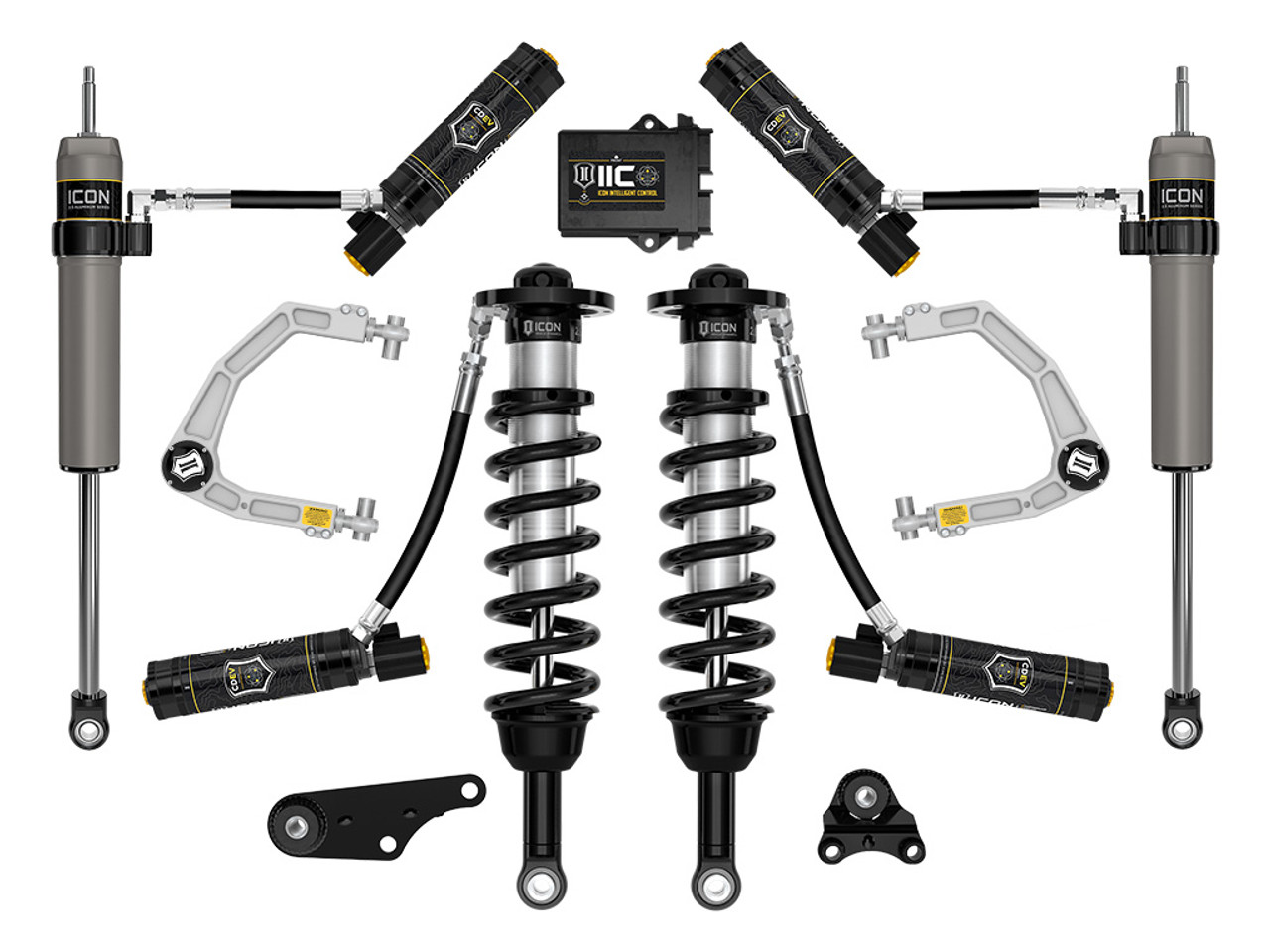 Icon Vehicle Dynamics | Stage 6 Suspension System, Billet UCA, 1.25-3" Lift | (24-24) Tacoma | K53296