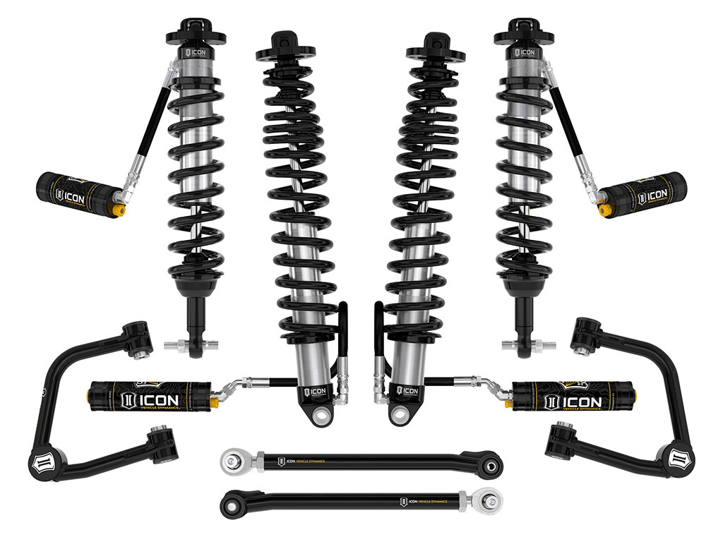 Icon Vehicle Dynamics | Stage 6 Suspension System, CDCV, Tubular, Heavy Rate Rear Spring, 3-4" Lift | (21-23) Bronco, Non-Sasquatch | K40006TX