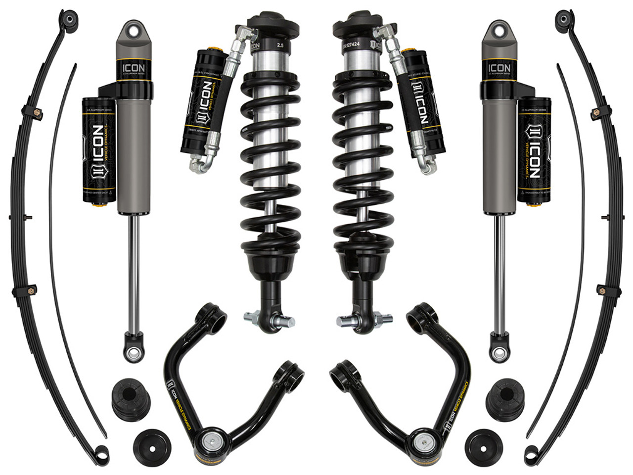 Icon Vehicle Dynamics | Stage 7 Susp System, Tubular UCA Al Knuckle, 0-3.5" Lift | (19-21) Ranger | K93207TA