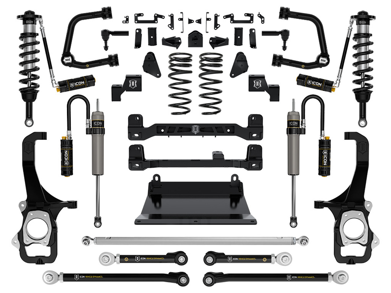 Icon Vehicle Dynamics | Stage 7 Suspension System with Tubular Upper Control Arms, 6" Lift | (22-23) Tundra | K53277T