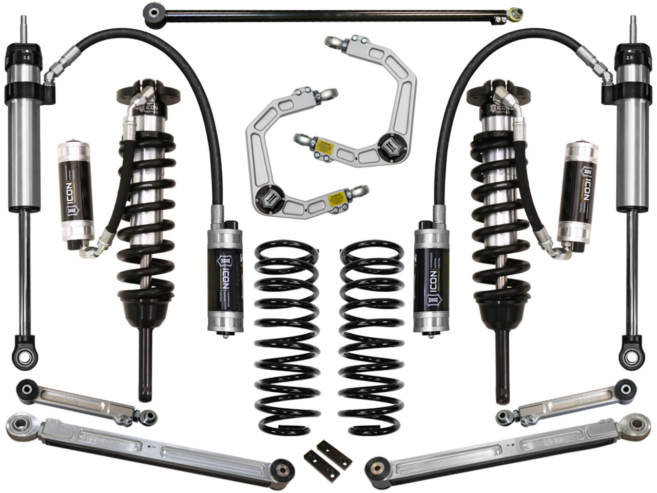 Icon Vehicle Dynamics | Stage 7 Suspension System, Billet UCA, 0-3.5" Lift | (03-09) 4Runner | K53057