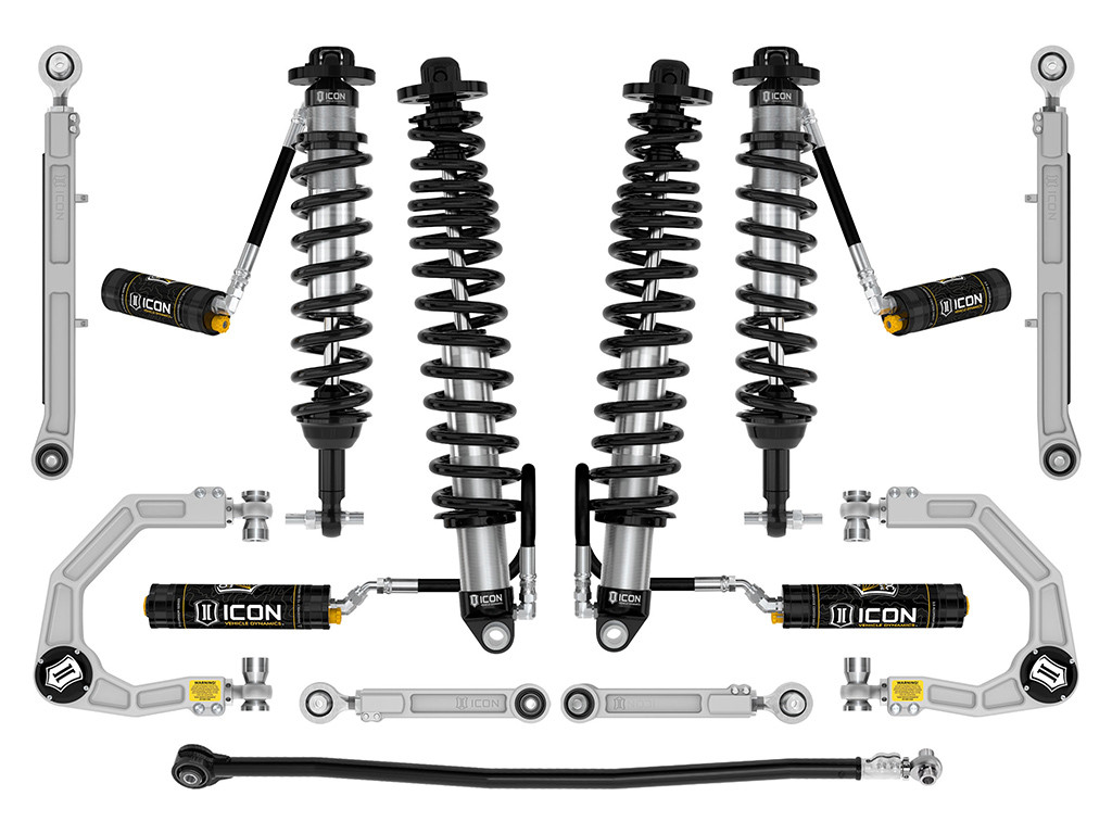 Icon Vehicle Dynamics | Stage 7 Suspension System, CDCV, Billet, Heavy Rate Rear Spring, 2-3" Lift | (21-23) Bronco, Sasquatch | K40017X