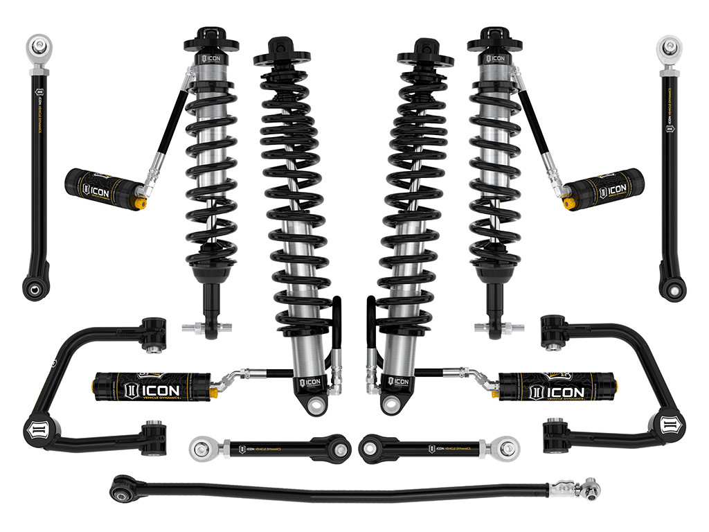 Icon Vehicle Dynamics | Stage 7 Suspension System, CDCV, Tubular, 2-3" Lift | (21-23) Bronco, Sasquatch | K40017T