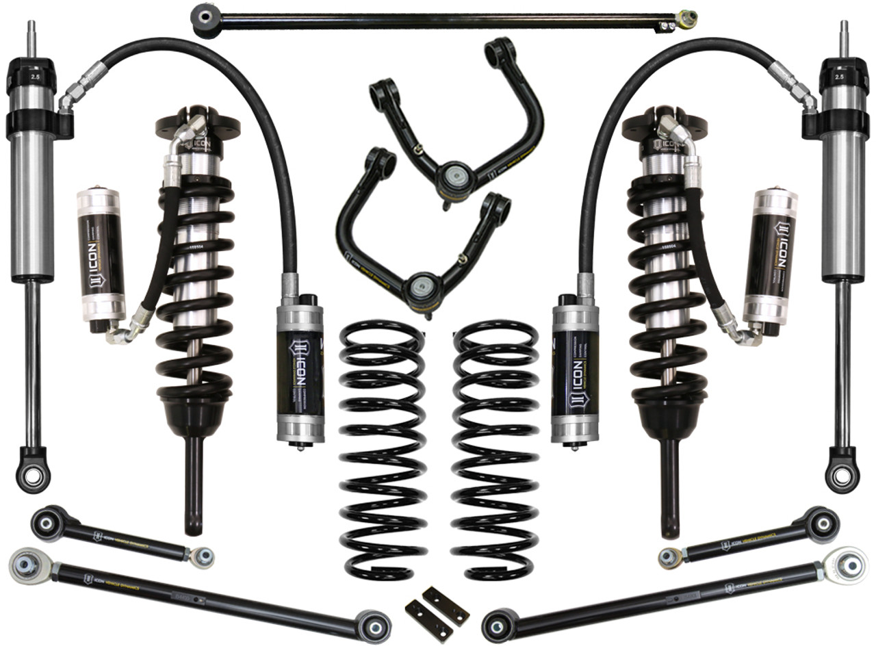 Icon Vehicle Dynamics | Stage 7 Suspension System, Tubular UCA, 0-3.5" Lift | (10-24) 4Runner | K53067T