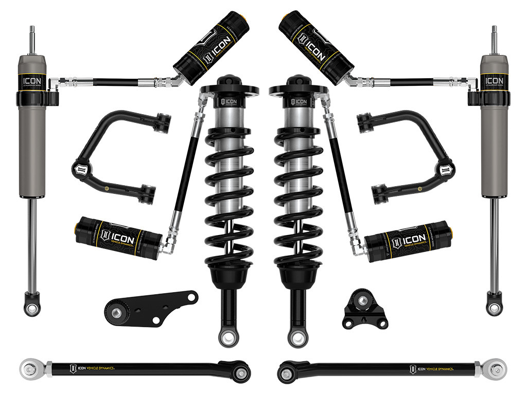 Icon Vehicle Dynamics | Stage 7 Suspension System, Tubular UCA, 1.25-3" Lift | (24-24) Tacoma | K53297T