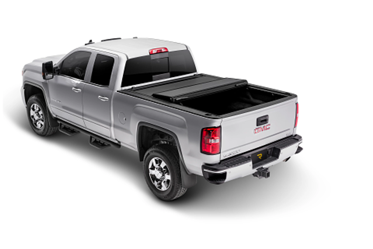 BAK Industries MX4 Hard Folding Truck Bed Cover | (14-18) Silverado/Sierra 1500, (15-19) Silverado/Sierra 2500/3500, 6'6" Bed | 448121