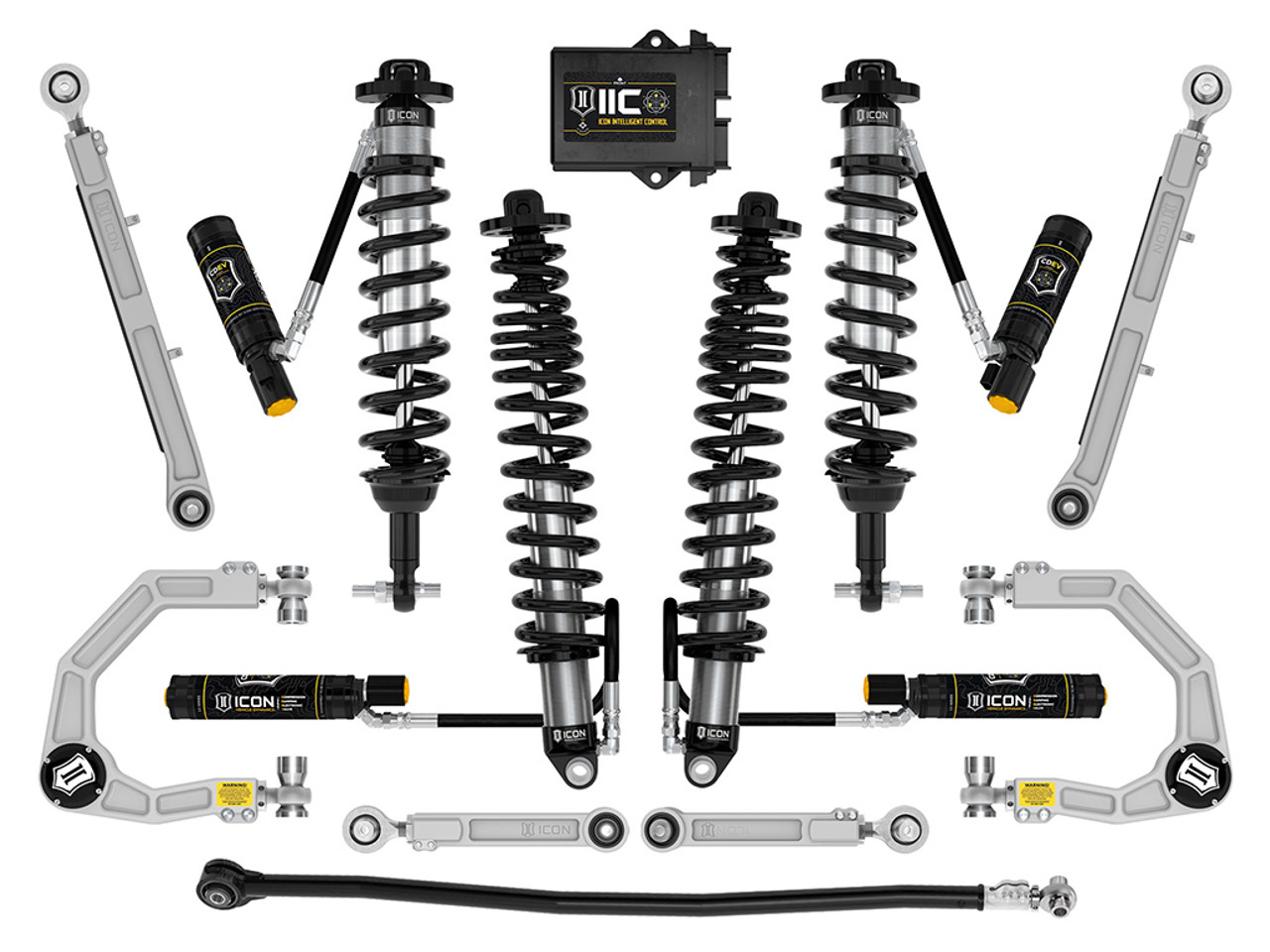 Icon Vehicle Dynamics | Stage 8 Suspension System, Billet, 2-3" Lift | (21-23) Bronco, Sasquatch | K40018