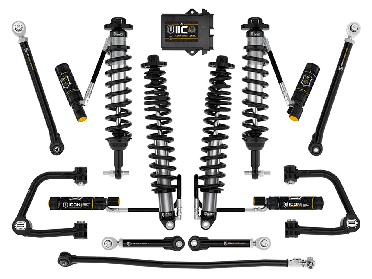 Icon Vehicle Dynamics | Stage 8 Suspension System, Tubular, 3-4" Lift | (21-23) Bronco, Non-Sasquatch | K40008T