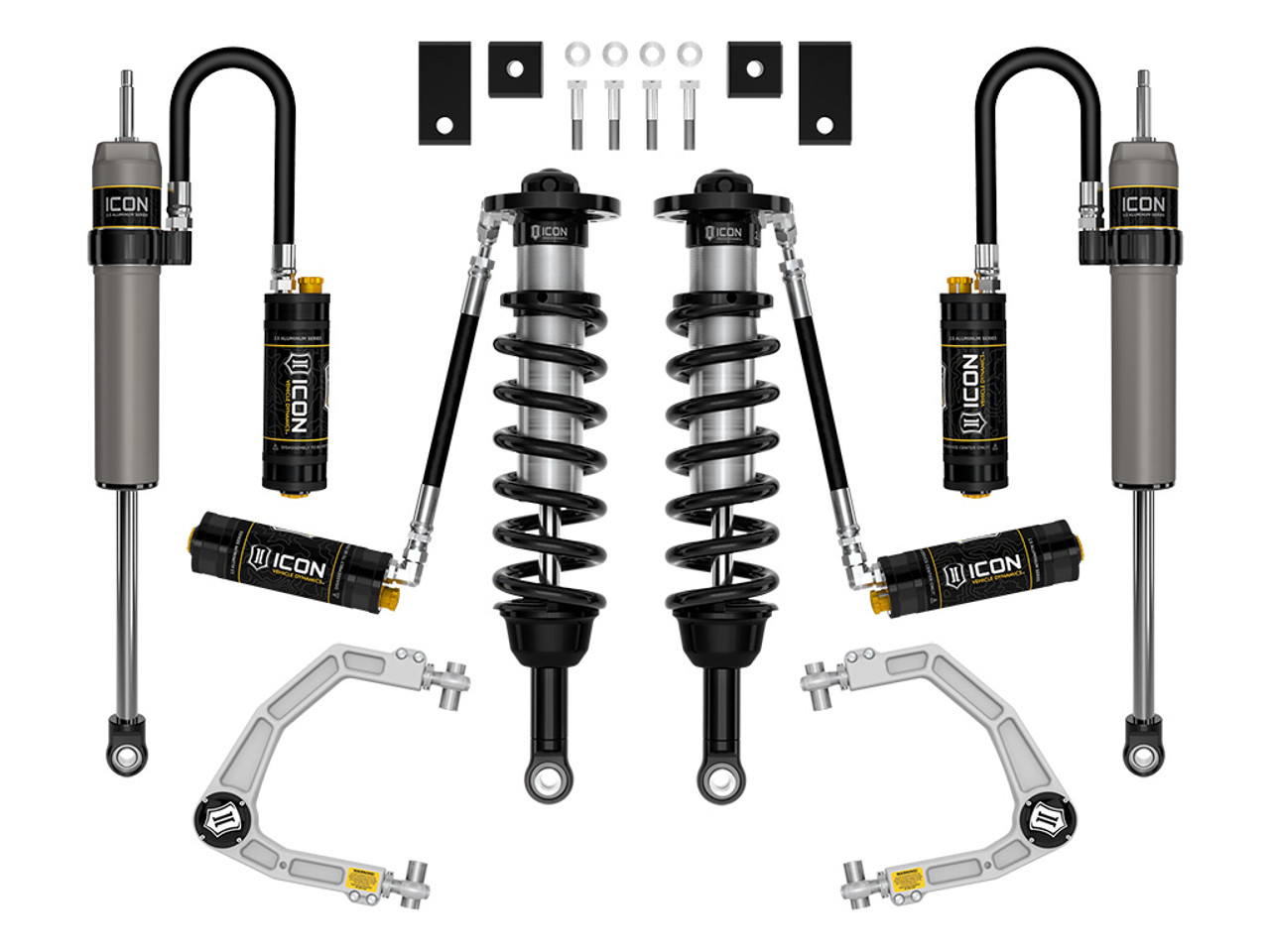 Icon Vehicle Dynamics | Stage 9, 2.5 Suspension System, Billet, 1.25-3.5" Lift | (22-24) Tundra | K53199