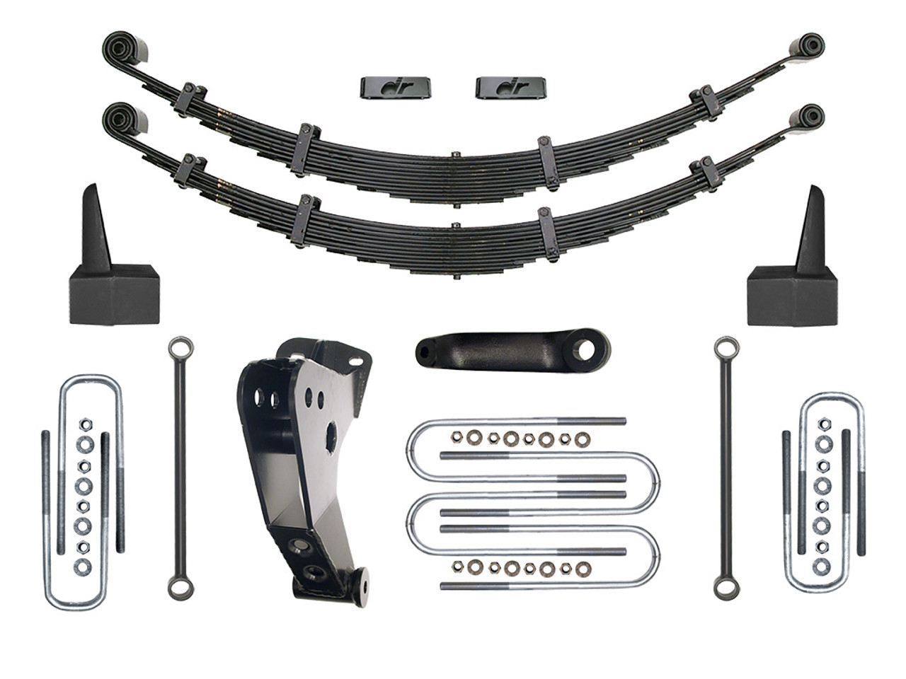 Icon Vehicle Dynamics | Suspension System, Leaf Spring & Block, 6" Lift | (00-04) Super Duty F-250/F-350 | K36000-99