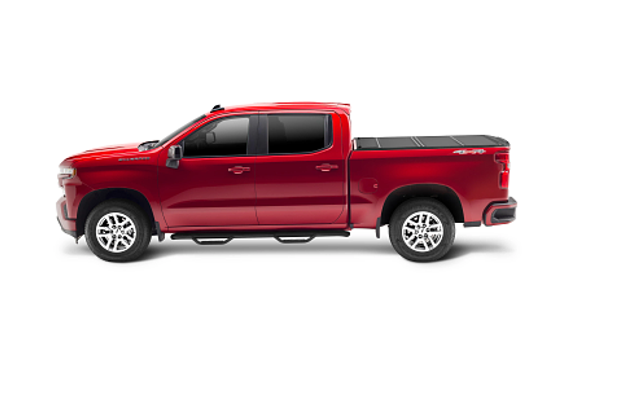 BAK Industries MX4 Hard Folding Truck Bed Cover | (19-23) Silverado/Sierra 1500 New Body, 8' Bed | 448132