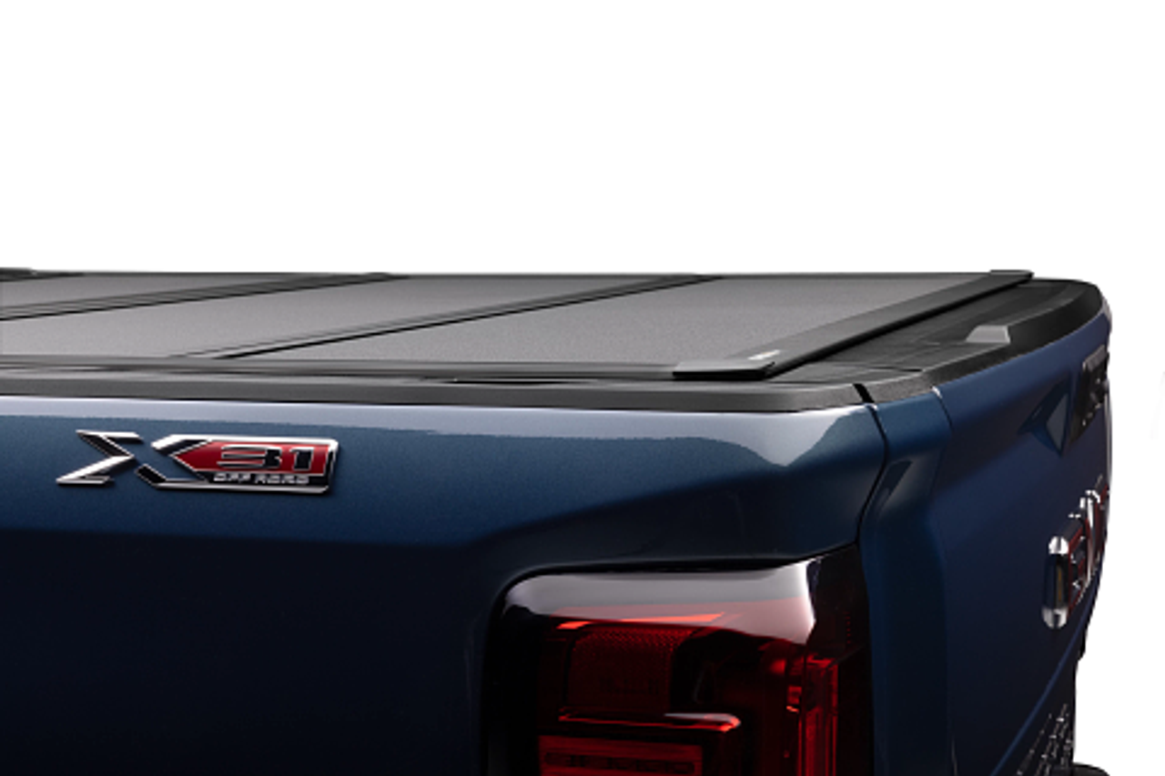BAK Industries MX4 Hard Folding Truck Bed Cover | (19-23) Sierra 1500, 5' Bed Bed w/ CarbonPro Bed | 448135