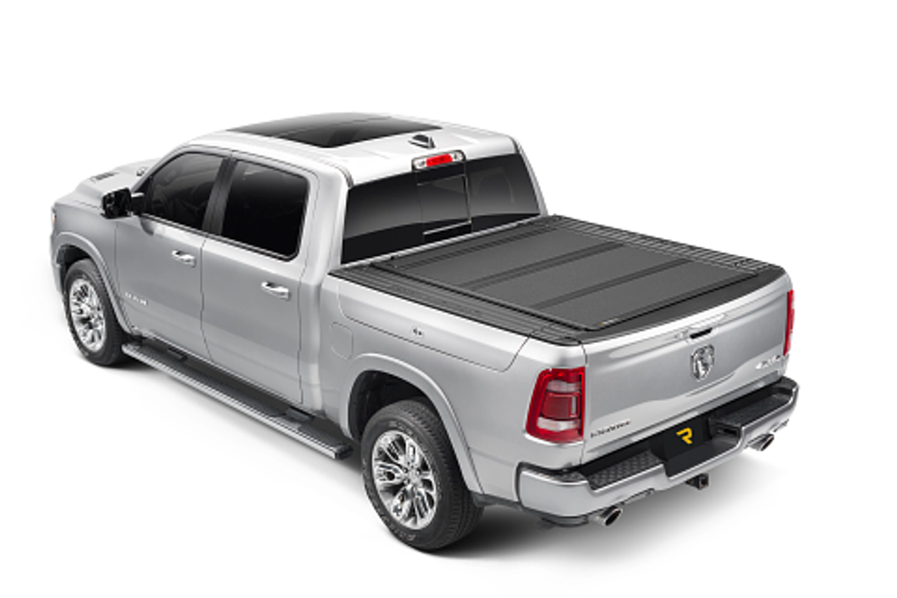 BAK Industries MX4 Hard Folding Truck Bed Cover | (09-23) Ram 1500 Classic, 5' Bed Bed w/ RamBox 44 | 448207RB