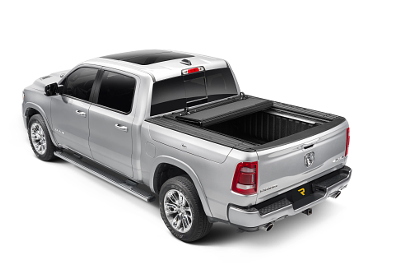 BAK Industries MX4 Hard Folding Truck Bed Cover | (09-23) Ram 1500 Classic, 5' Bed Bed w/ RamBox 44 | 448207RB