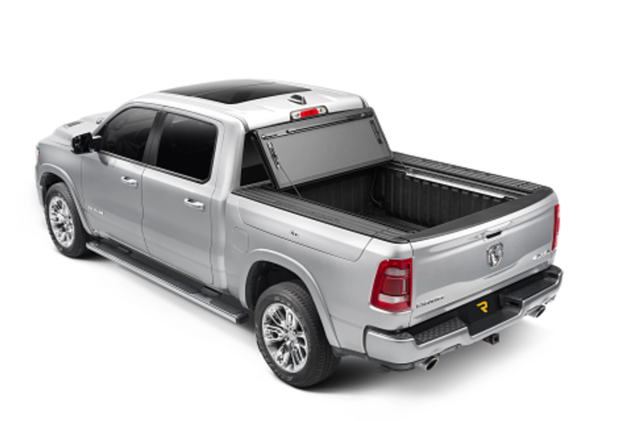 BAK Industries MX4 Hard Folding Truck Bed Cover | (09-23) Ram 1500 Classic, 5' Bed Bed w/ RamBox 44 | 448207RB