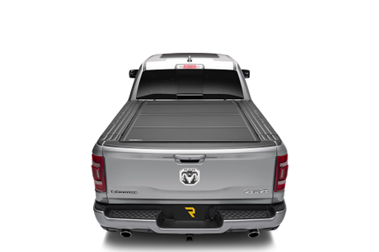 BAK Industries MX4 Hard Folding Truck Bed Cover | (09-23) Ram 1500 Classic, 5' Bed Bed w/ RamBox 44 | 448207RB