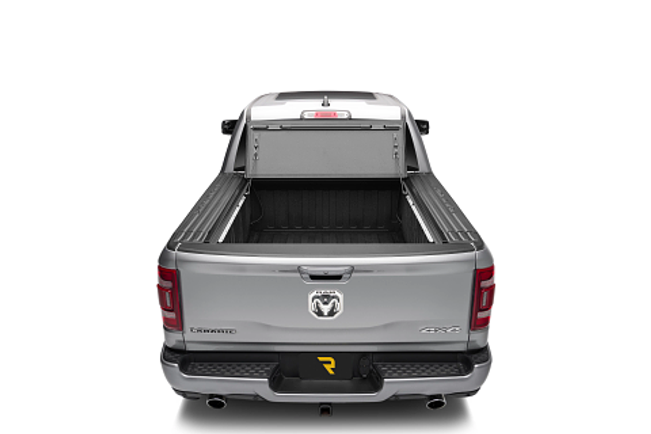 BAK Industries MX4 Hard Folding Truck Bed Cover | (09-23) Ram 1500 Classic, 5' Bed Bed w/ RamBox 44 | 448207RB