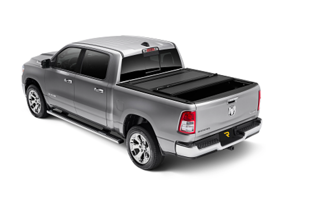 BAK Industries MX4 Hard Folding Truck Bed Cover | (19-23) Ram 1500, 6'4" Bed with Multifunction Tailgate | 448225