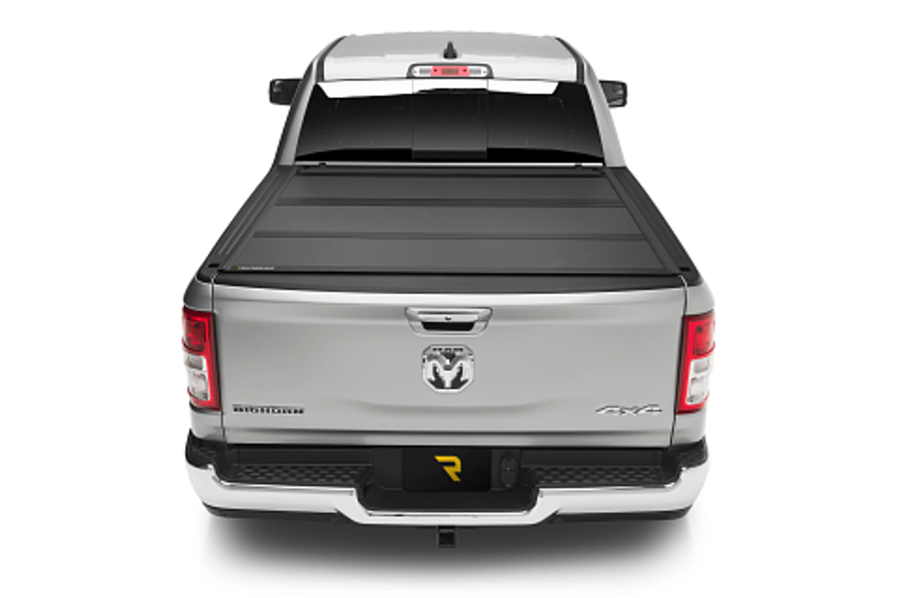BAK Industries MX4 Hard Folding Truck Bed Cover | (19-23) Ram 1500, 6'4" Bed with Multifunction Tailgate | 448225