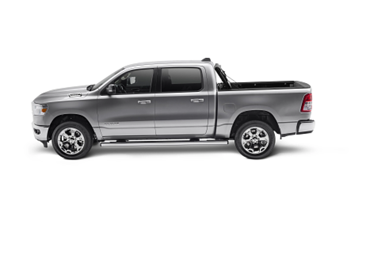 BAK Industries MX4 Hard Folding Truck Bed Cover | (19-23) Ram 1500, 6'4" Bed with Multifunction Tailgate | 448225