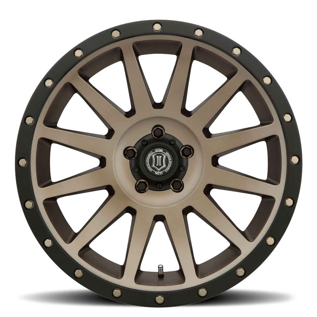 ICON Alloys Compression, Bronze, 20 x 10 / 5 x 150, -19mm Offset, 4.75" BS