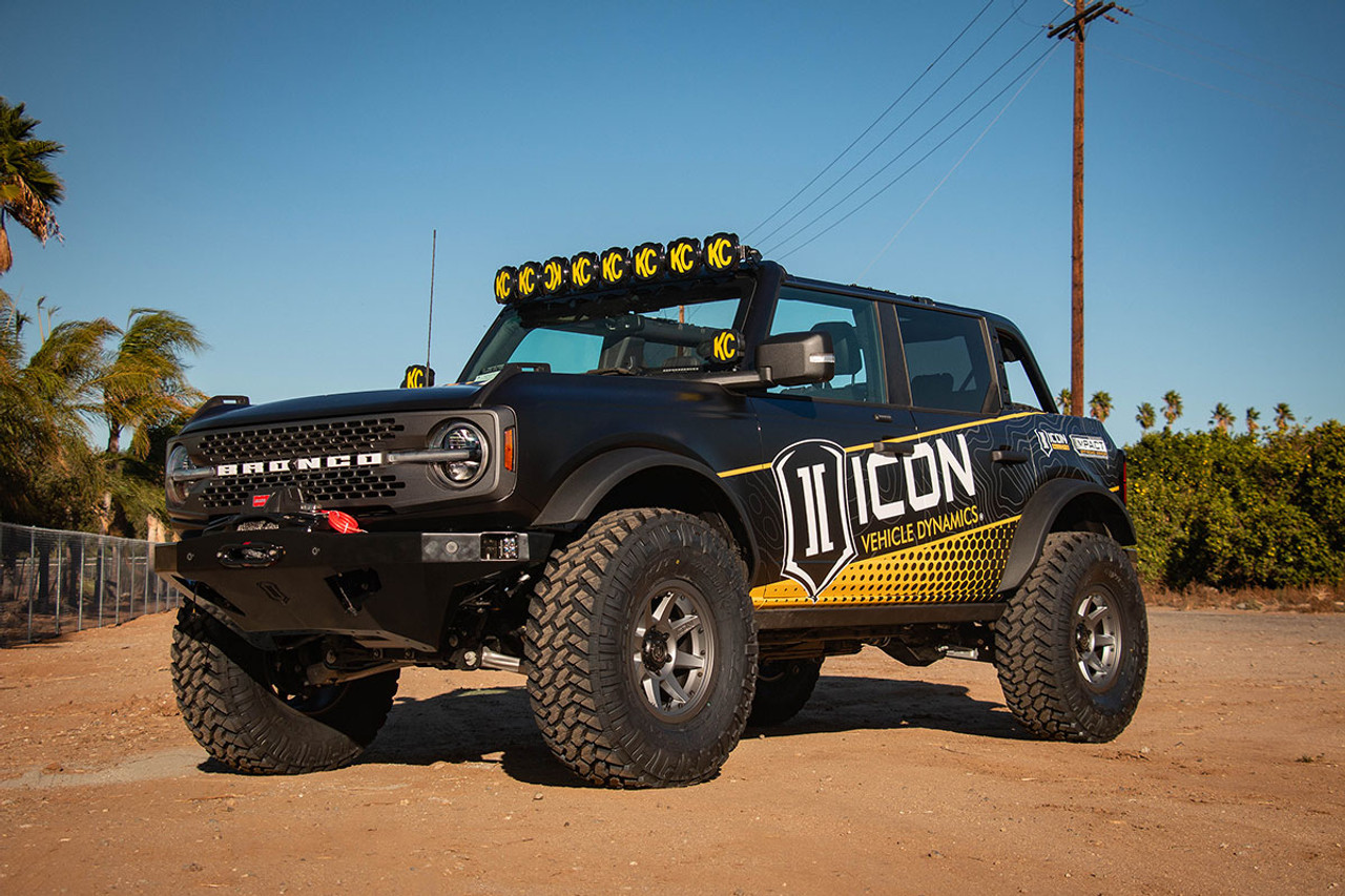 ICON Alloys Rebound Pro, Titanium, 17 x 8.5 / 6 x 5.5, 0mm Offset, 4.75" BS