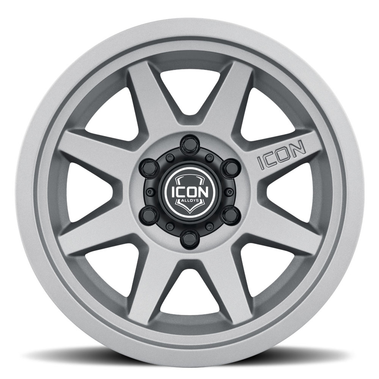 ICON Alloys Rebound SLX, Charcoal, 17 x 8.5 / 6 x 135, 6mm Offset, 5" BS
