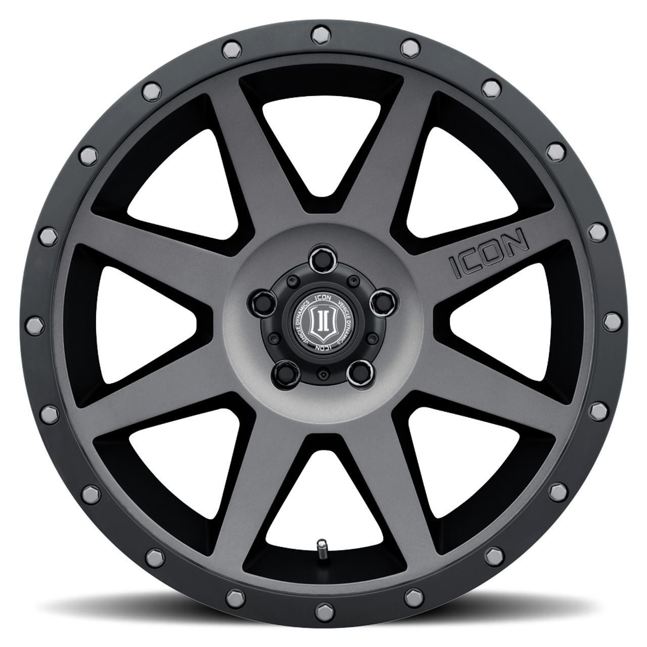 ICON Alloys Rebound, Titanium, 20 x 9 / 5 x 150, 16mm Offset, 5.625" BS