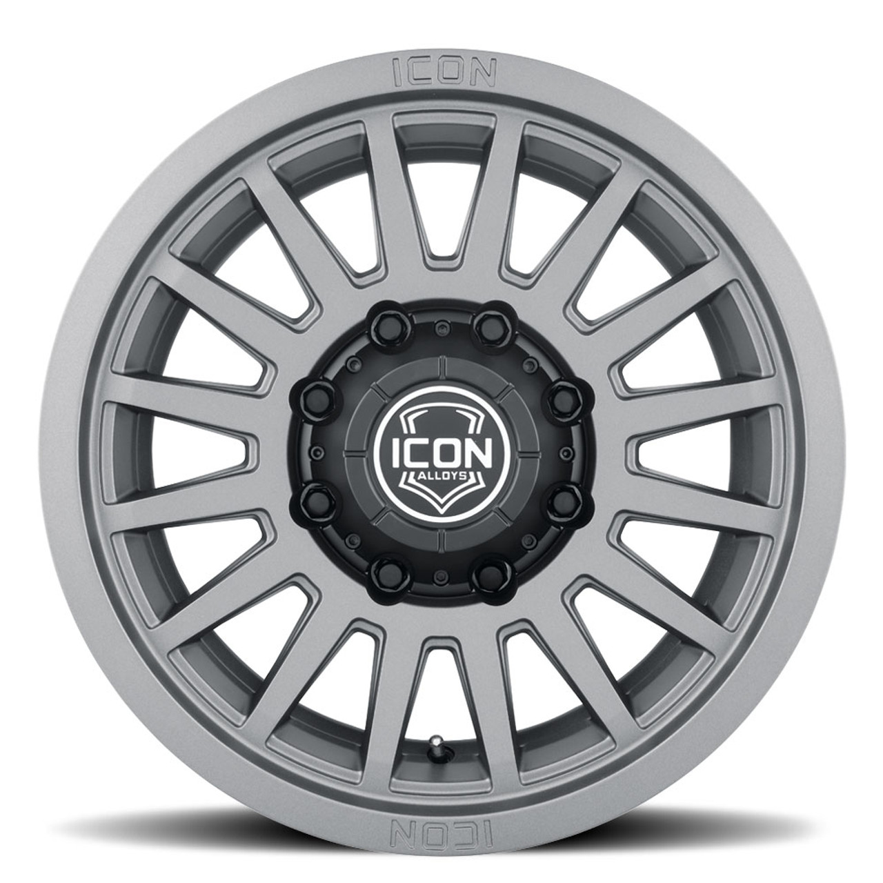 ICON Alloys Recon SLX, Charcoal, 18 x 9 / 8 x 170, 6mm Offset, 5.25" BS