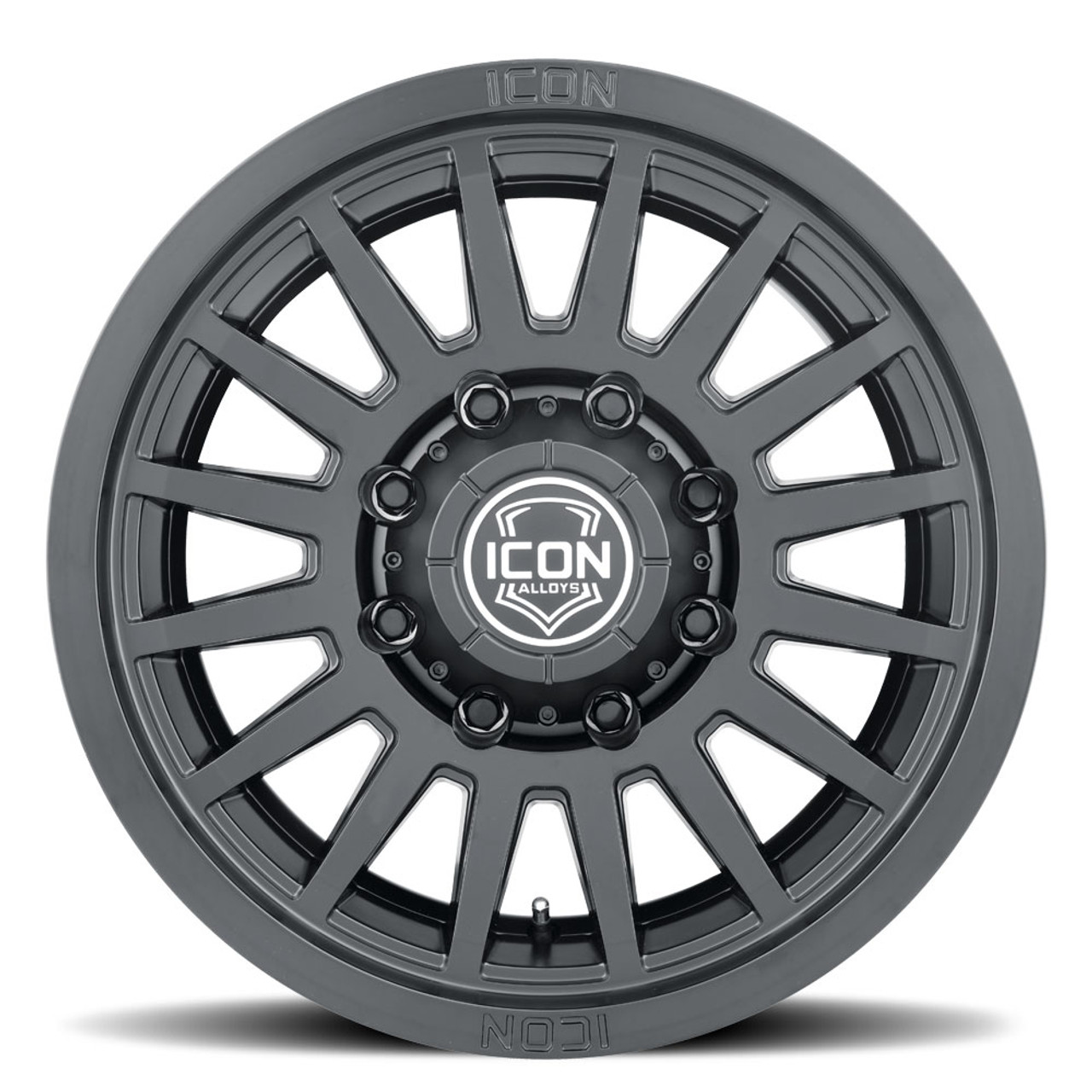 ICON Alloys Recon SLX, Satin Black, 18 x 9 / 8 x 6.5, 12mm Offset, 5.5" BS
