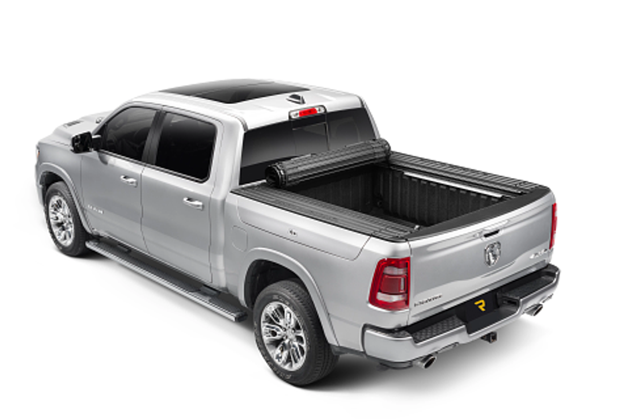 BAK Industries Revolver X4s Hard Rolling Truck Bed Cover | (19-23) Ram 1500, 5' Bed Bed w/ RamBox | 80227RB