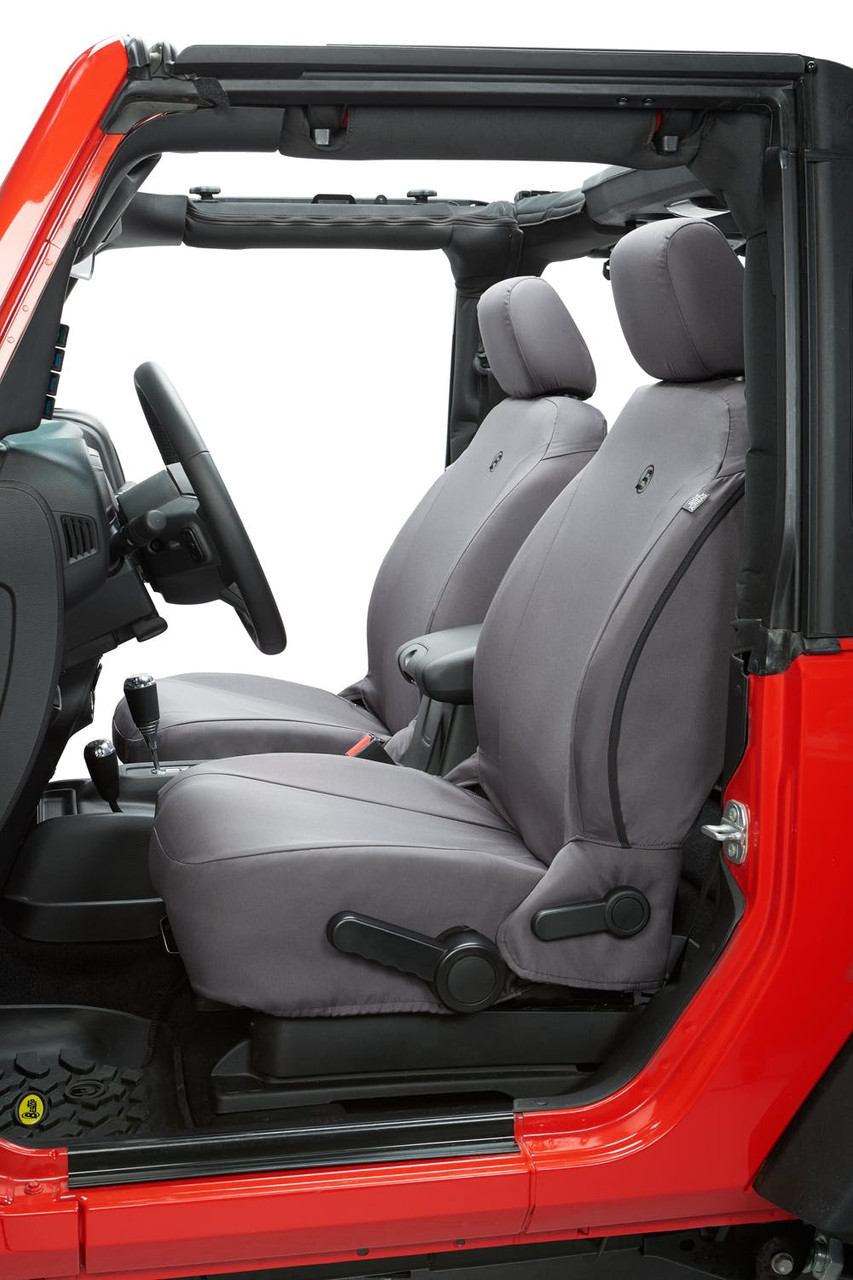 Seat Cover, Front, Charcoal | (07-12) Wrangler JK | 29280-09