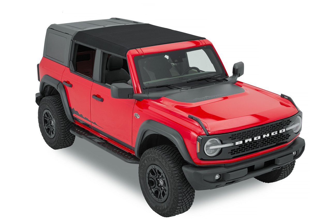 SkyRider Hard Top Retractable Softop Roof, Black Diamond | (21-24) Bronco, 4 Door | 52462-35