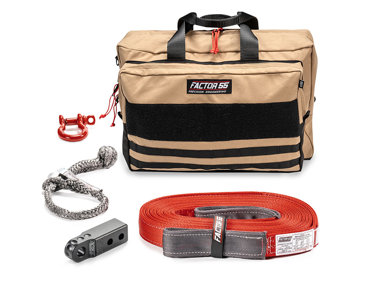 Owyhee Vehicle Towing Recovery Kit, Black, Large | Universal | 00485-04-LARGE