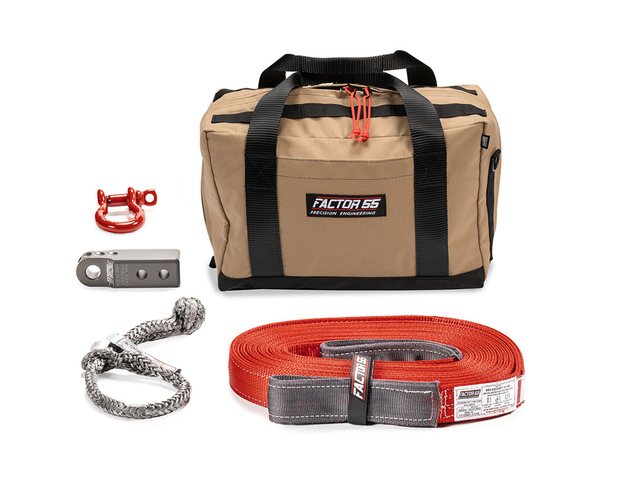 Owyhee Vehicle Towing Recovery Kit, Gray, Medium | Universal | 00485-06-MEDIUM