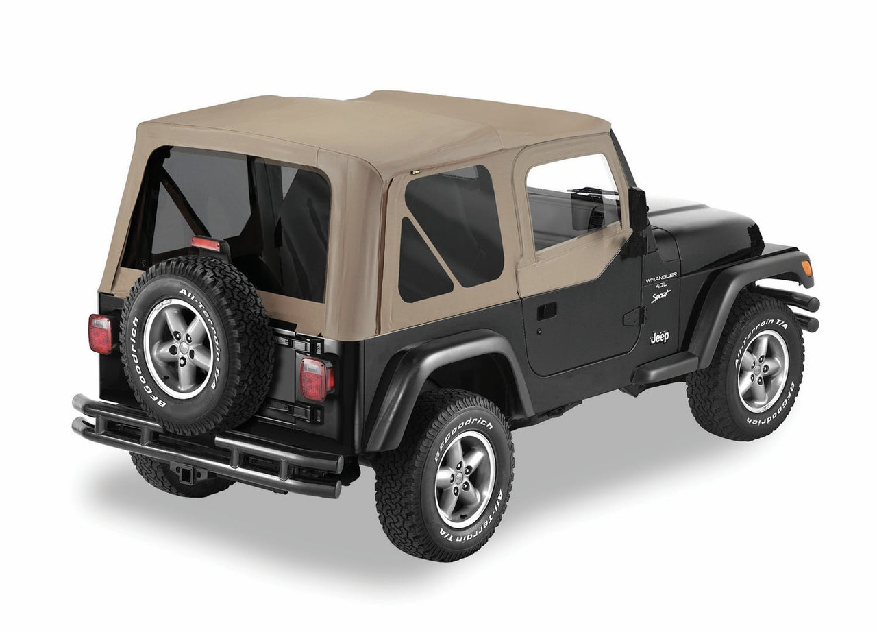 Replace-A-Top OEM Hardware, Dark Tan | (97-02) Wrangler TJ | 51124-33