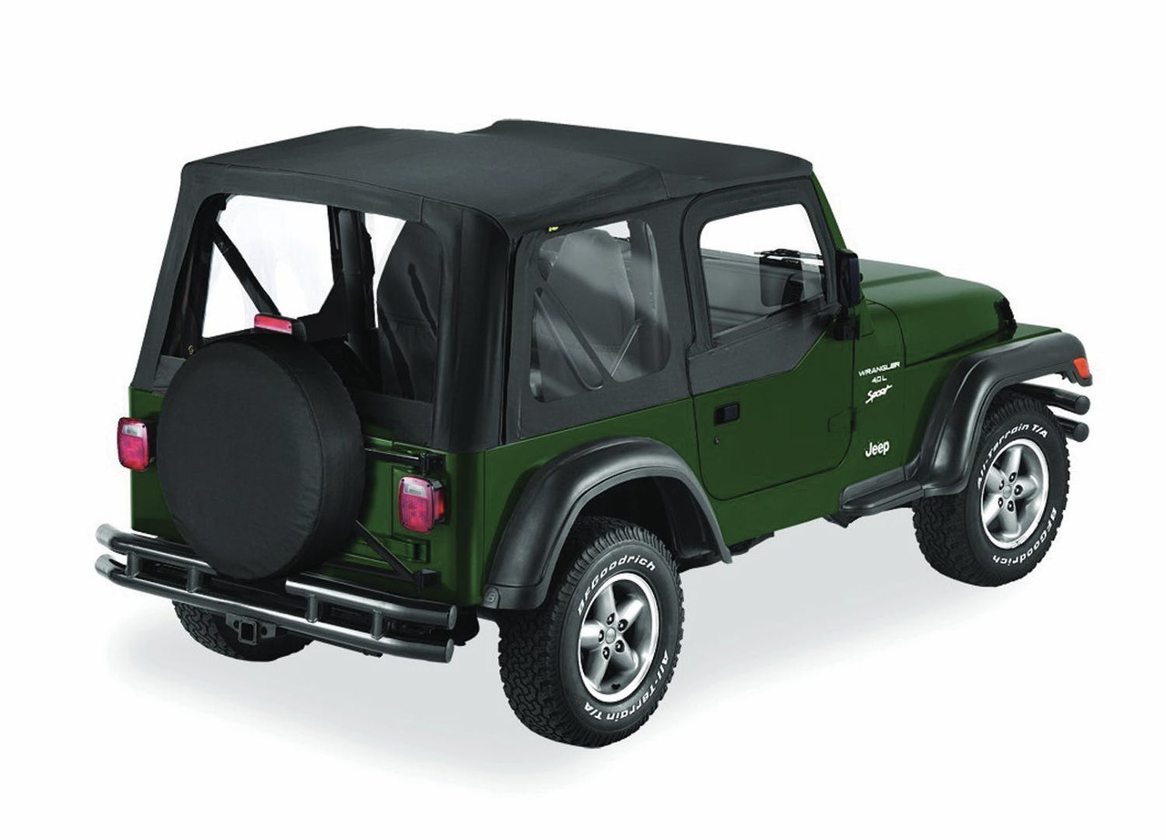 Replace-A-Top OEM Hardware, Black Diamond | (03-06) Wrangler TJ | 51128-35