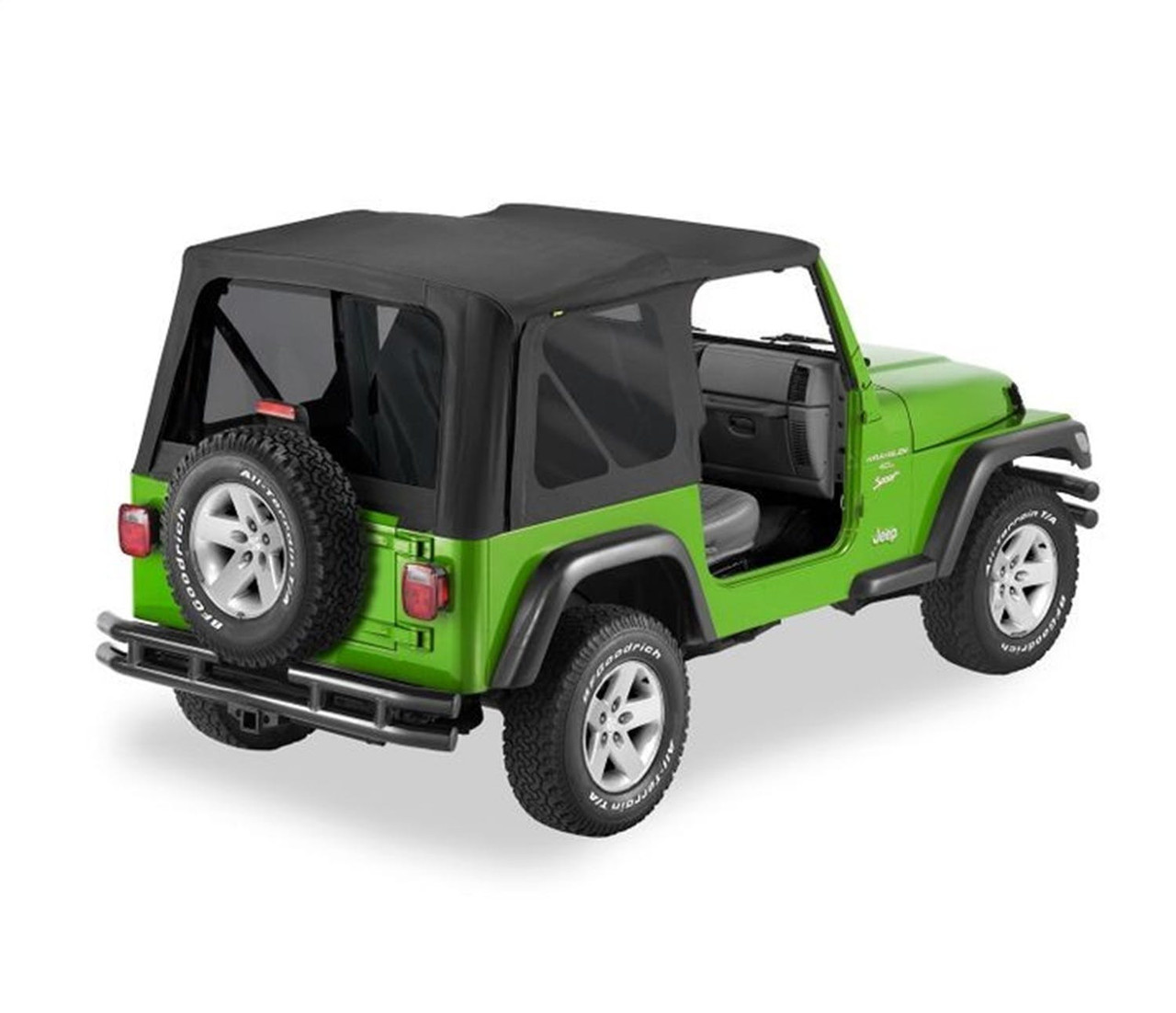 Replace-A-Top OEM Hardware, Black Diamond | (03-06) Wrangler TJ | 51193-35