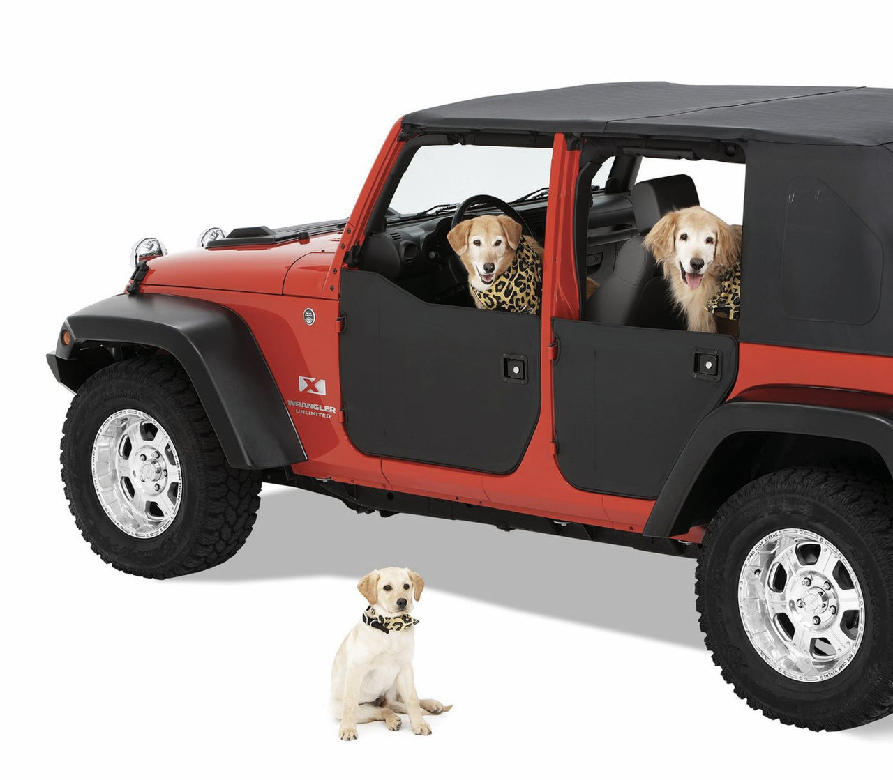 HighRock Element Door Eclosure Panels | (07-18) Wrangler JK | 51803-01