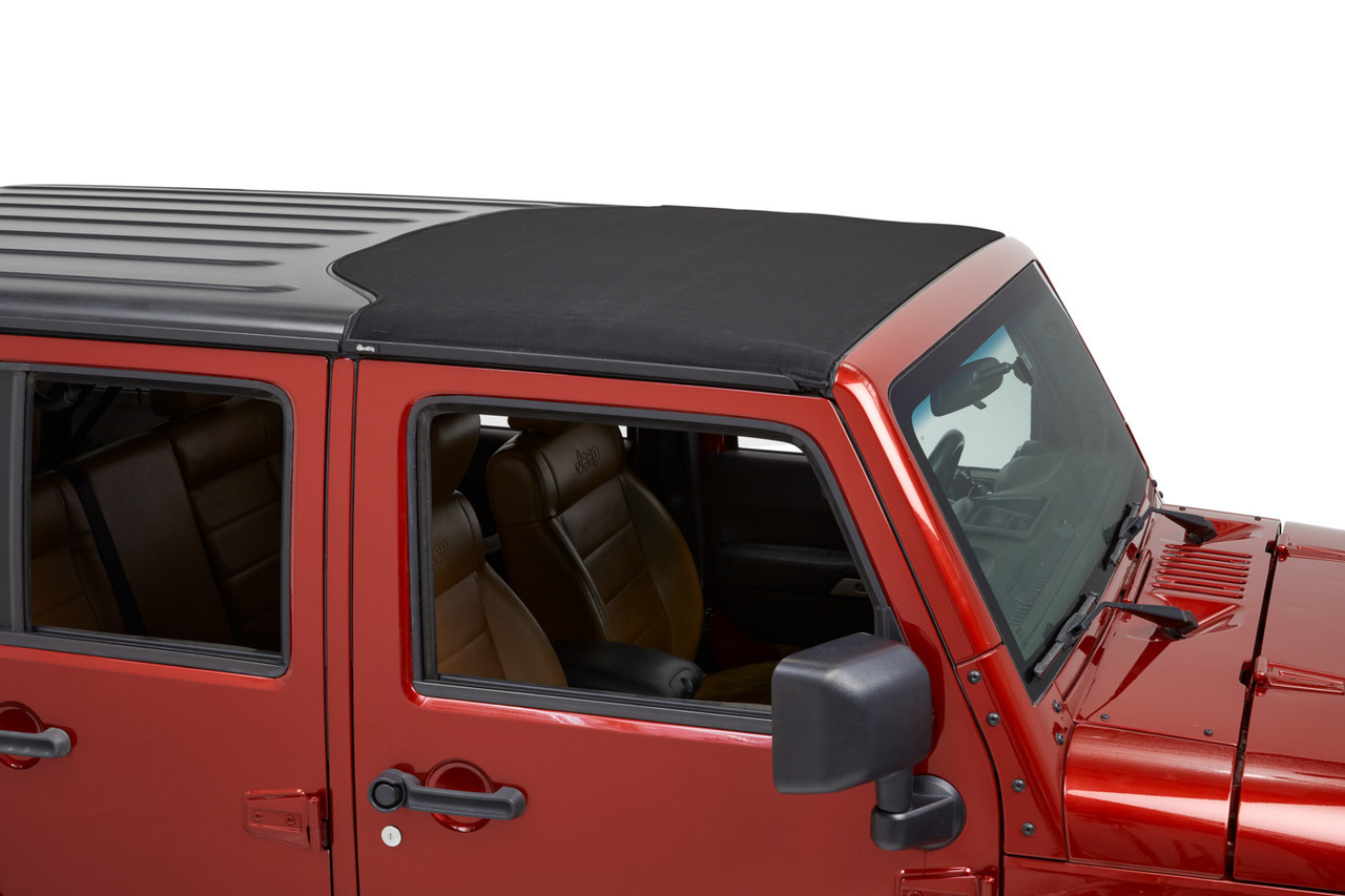 SunRider Sun Shade For Hardtop, Black Twill | (07-18) Wrangler JK | 52453-17