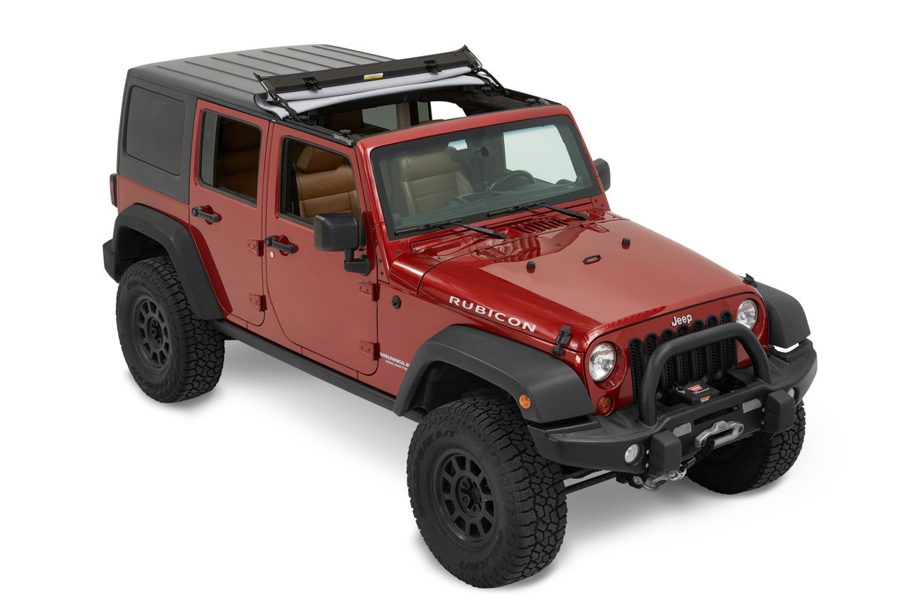 SunRider Sun Shade For Hardtop, Black Diamond | (07-18) Wrangler JK | 52453-35