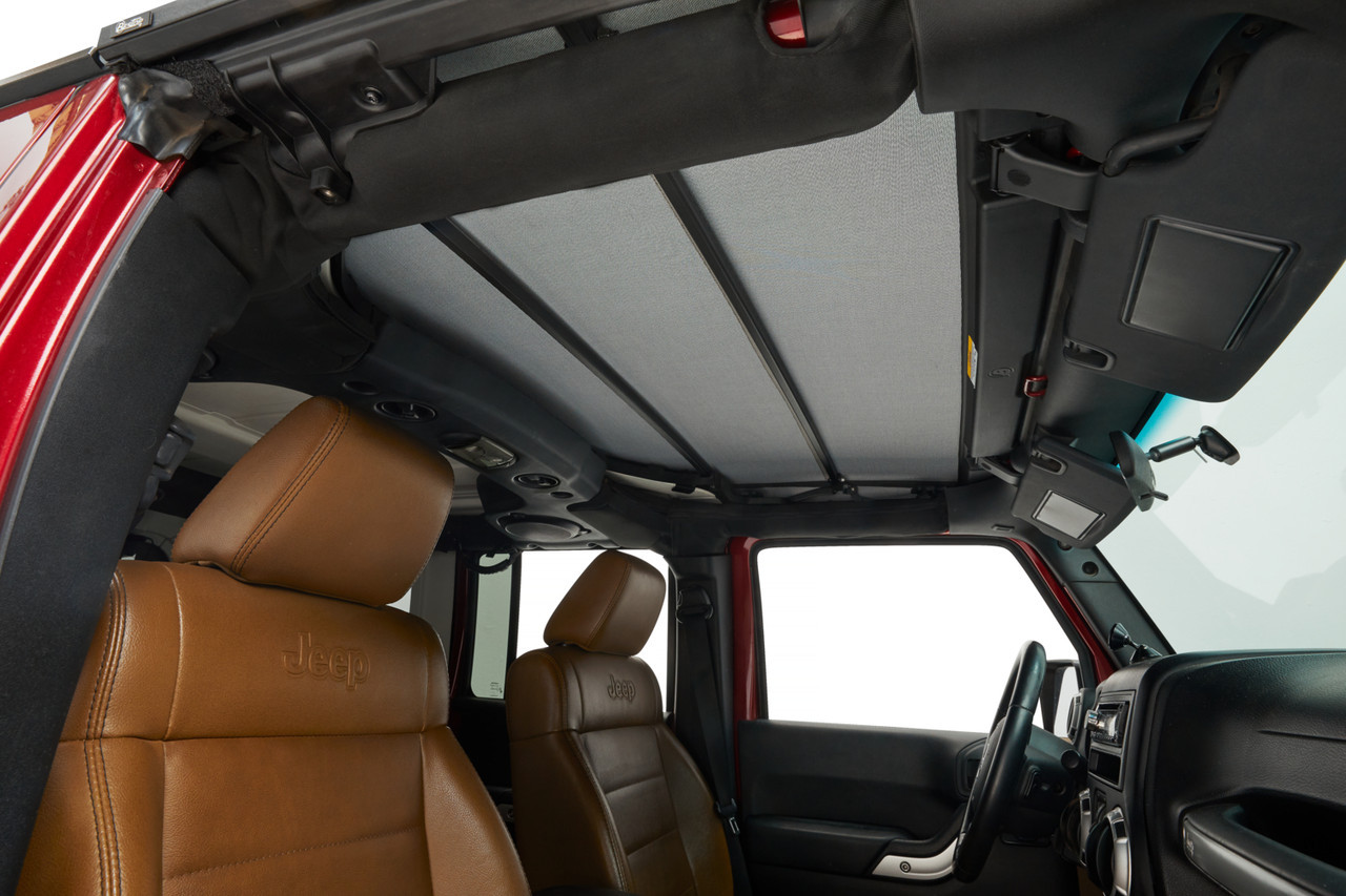 SunRider Sun Shade For Hardtop, Black Diamond | (07-18) Wrangler JK | 52453-35