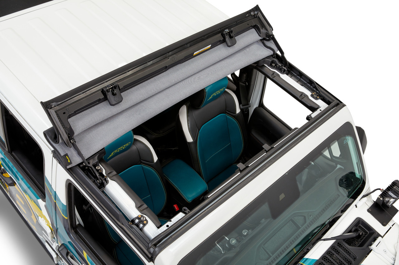 SunRider Sun Shade For Hardtop, Black Diamond | (18-24) Wrangler JL, (20-24) Gladiator JT | 52454-35