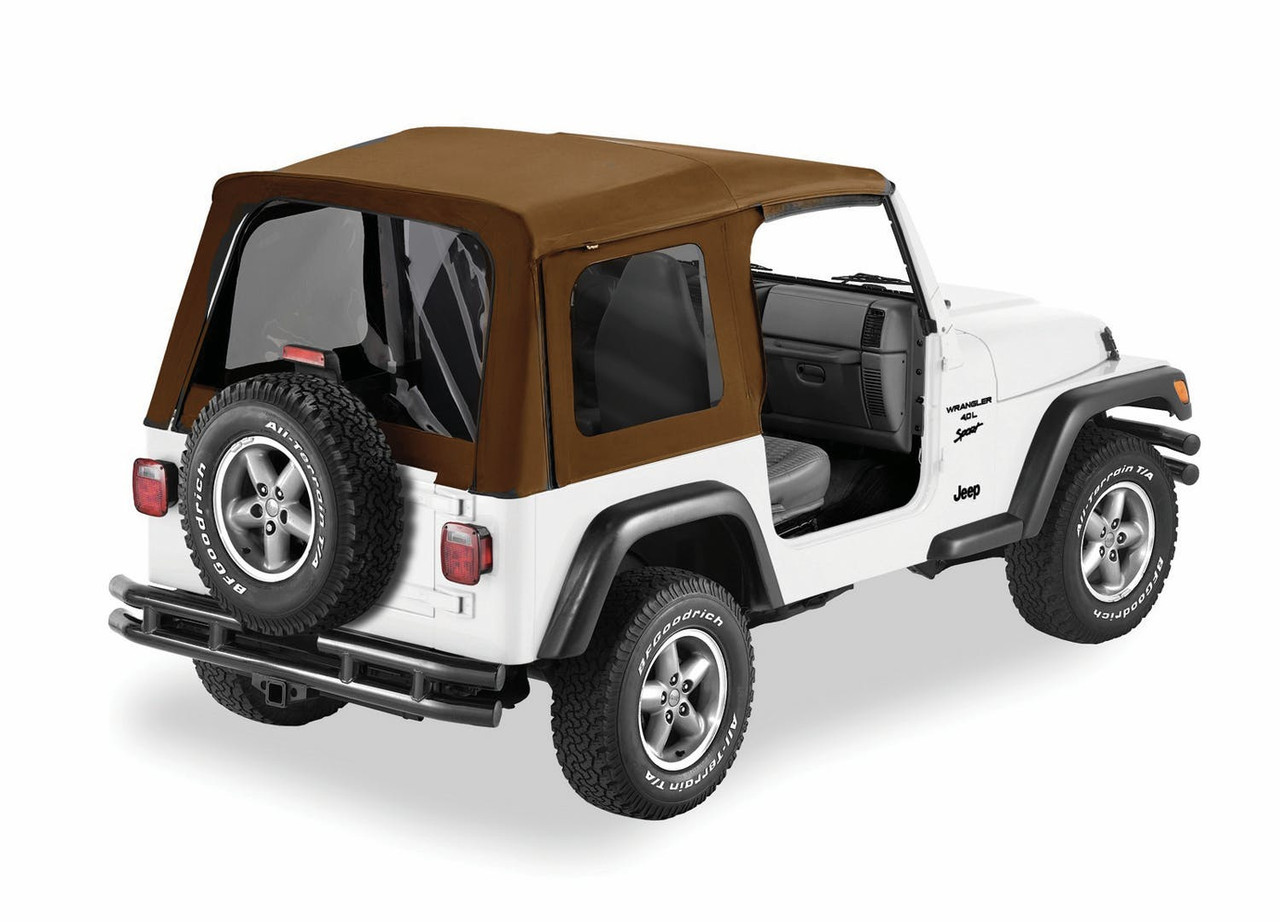 Supertop Classic Squareback Soft Top, Spice | (97-06) Wrangler TJ | 54709-37