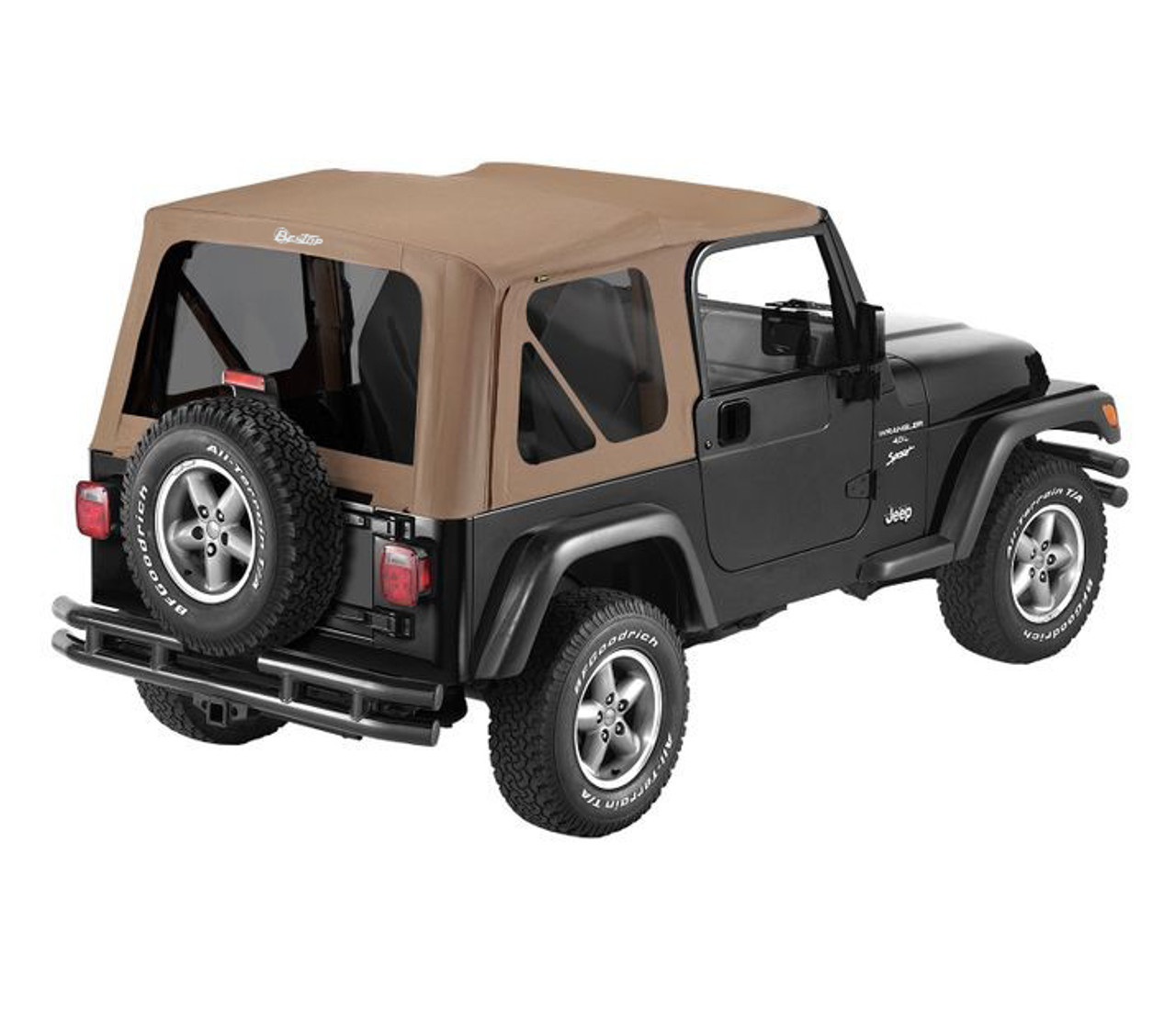 Supertop Squareback Soft Top, Spice | (97-06) Wrangler TJ | 54720-37