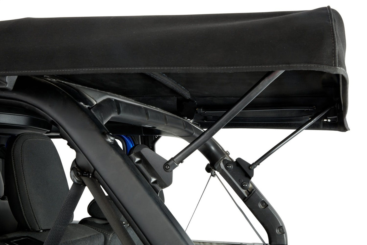 Supertop Squareback Soft Top, Black Twill | (18-24) Wrangler JL, 4 Door | 54726-17