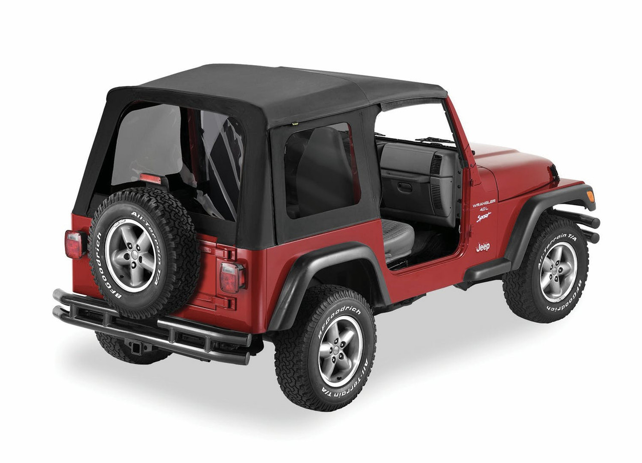 Supertop Classic Replacment Skin, Black Diamond | (97-06) Wrangler TJ | 55629-35